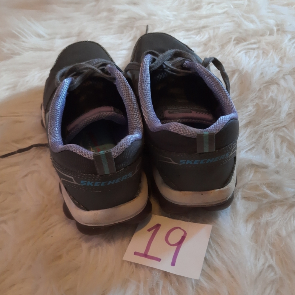 Memory Foam Skechers Purple & Gray - Picture 8 of 8